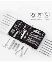 11/26 Pcs Nagelknipper Manicure Set Rvs Nail Cutter Schaar Cuticle Nipper Nail Gereedschap Set
