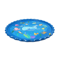 110/160/170Cm Splash Water Kussen Baby Opblaasbare Klopte Pad Spelen Sprinkler Mat Outdoor Tuin Zwembaden
