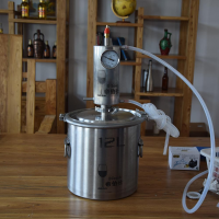 12 / 20L distillatie vat roestvrij staal huishoudelijke alcohol distilleerder Home Brew Fermentor
