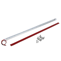 12 24V 36LED Auto interieur Lichtstrip Bar Van Bus Caravan Truck ON/OFF Schakelaar