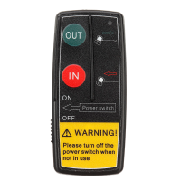 12/24V elektrische lier Draadloos afstandsbedieningssysteem voor vrachtwagen Jeep ATV lier