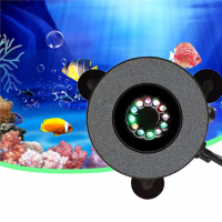 12 LED Onderwater Aquarium Bubbel Licht Luchtpomp Lamp Afstandsbediening