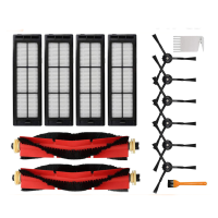 12 Stks Vervangingen voor Roborock S5 MAX S6 S50 E20 E25 E35 Xiaomi Mijia Stofzuiger Onderdelen Accessoires Hoofdborstel