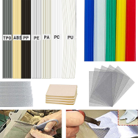 120 Delige plastic lasapparatuur met TPO PP ABS PC TPU PE staven en reparatienet   Duurzame, veelzijdige en gebruiksvrie
