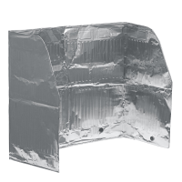 120X50cm Aluminiumfolie Kachel Olie Splash Screen Cover Anti Splatter Guard Tools