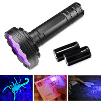 128 LED UV Paars Licht Ultraviolette Inspectielamp Draagbaar Waterdicht Multifunctioneel 395nm Fluorescerende Detectie V