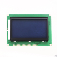 12864128 X 64 Grafisch symbool Lettertype LCD displaymodule Blauwe achtergrondverlichting Geekcreit voor Arduino   produ