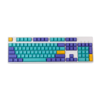 129 Toetsen Skull King Keycap Set Cherry Profile PBT Vijfzijdige Sublimatie Keycaps voor Mechanische Toetsenborden