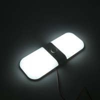 12V 120 LED Auto Plafondkoepel Dakverlichting Interieur Lamp Dimbare Schakelaar Voor Camper Van Caravan Motorhome Boot R