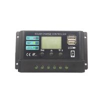 12V 24V 10A 20A 30A 40A 50A PWM Zonne Laadregelaar LCD Scherm