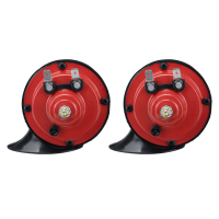 12V 300dB Dual Tone Air Slak Hoorns Luide Sirene Voor Auto Van Motorfiets Universeel