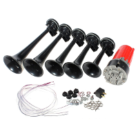 12V 5 Trompet Muzikale Dixie Auto Luchthoorn Dukes of Hazzard Voor Auto Vrachtwagen Boot