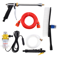 12V Draagbare 100W 160PSI Hogedruk Elektrische Wasmachine Pompenset