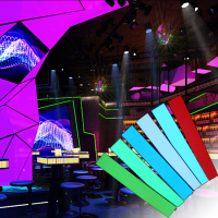 12X2 Inch 12V Flexibele Electroluminescente Tape EL Panel Achtergrondverlichting Decoratielamp met Inverter