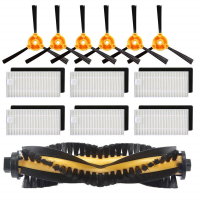 13 Stks Vervangingen voor Ecovacs Deebot N79 N79S Stofzuiger Onderdelen Accessoires Hoofdborstel * 1 Zijborstels * 6 HEP