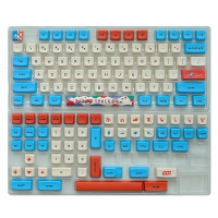 132 Toetsen Circus Thema Keycaps set XDA Profiel PBT Sublimatie Key Caps Geschikt voor 61/64/68/78/84/87/96/980/104/108