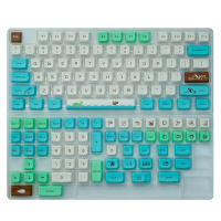 135 Toetsen Animals&Forest Theme Keycaps Set XDA Profiel PBT Sublimation Compatibel met 61/64/68/78/84/87/96/980/104/108