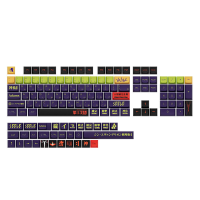 135 Toetsen EVA13 Nr. 13 PBT Keycap Set XDA Profiel Sublimatie Japanse Aangepaste Keycaps voor Mechanische Toetsenborden