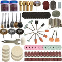 136 Stuks Rotary Tool accessoires Bit Set Polishing Kits Polishing Wheel voor Dremel