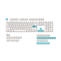 136 Toetsen Sea Salt PBT Keycap Set XDA Profile Sublimation Custom Keycaps voor mechanische toetsenborden