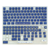 137 Keys Herten PBT Keycap Set Cherry Profile Vijfzijdige sublimatie Custom Keycaps voor mechanische toetsenborden