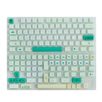 138 Toetsen Botanische tuin PBT Keycap Set XDA Profile Sublimation Custom Keycaps voor mechanische toetsenborden