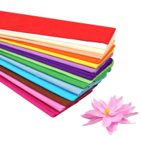 15 Kleuren DIY handgeschept papier Materiaal maken Kleur verfrommeld papier Rose Flower handgeschept papier