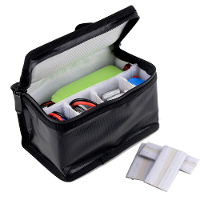 155X115x90mm Explosieveilige Brandvertragende Draagtas Draagtas voor Lipo Batterijlader