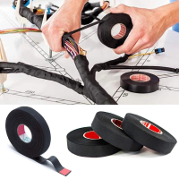 15M hittebestendige Vlamvertragende Tape Coroplast Lijm Doek Tape Voor Auto Kabelboom Kabelboom Bescherming