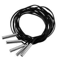 15St 10KOhm 1% 3435 0,5M NTC Thermistor Nauwkeurigheid Temperatuursensor Kabel Cilinder Probe Hoge Gevoeligheid Temperat
