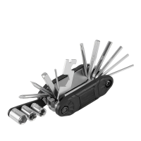 16 In 1 Fiets Multitool Reparatie Tool Kit Met Fiets Bandenlichters Inbussleutel Voor Road Mountainbikes Accessoires