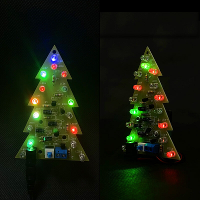 16 Lichte Kerstboom Componenten Driekleurige/Kleurrijke DIY Elektronische Kits Elektronica Trainings Oefeningen