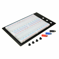 1660 Gat Breadboard Experimentele Proefbank Solderless Circuit Testversie Recycleerbaar Zwart Aluminium Plaat