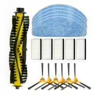 17 Pcs Vervangingen voor Neatsvor X500 X520 X600 X600 Pro Tesvor X500 X500 Pro T8 M1 S6 Pure Schoon PUCRC 660 Stofzuiger