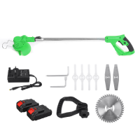 1800W 48VF Draadloze Gazon Weed Cutter Elektrische Grastrimmer Draagbare Grasmaaiers Snoeien Tool W/Geen/1/2 Batterij