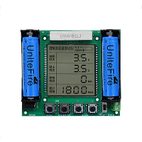 18650 Lithium Batterij Capaciteitstester Module Hoge Precisie LCD Digitaal Display MaH/mwH Meting Echte Capaciteit Meetm