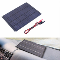 18V 10W Monokristallijn zonnepaneellader Hoge Efficiëntie Perfect voor Outdoor Kamperen en Wandelen Auto Noodstroom