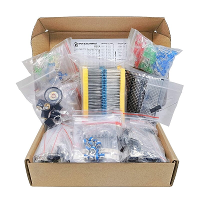 1900 Stuks Mega Electronische Componenten Assortiment Kit Condensatoren Weerstanden LED Transistoren Diodes 1n270 German