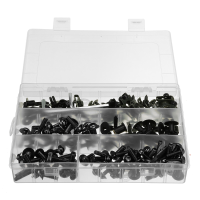 198 STKS Motorfiets Nylon Washer Kit Fairing Bouten Schroeven Retainer Fastener Clips