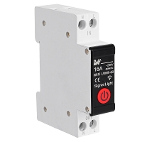 1P 63A Tuya WiFi Slimme Stroomonderbreker Smart Home Elektriciteitsmonitor Draadloze APP Afstandsbediening WiFi Schakela