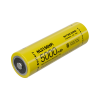 1Pcs NITECORE NL2150HPi 21700 Li ion Batterij 5000mAh 15A Type C USB Oplaadbare Batterij Voor Zaklampen E sigaretten Hui