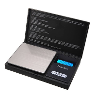 1PCS Sieraden Mini Roestvrijstalen Elektronische Weegschaal Digitale Zakweegschaal Goud Gram Balans Gewicht Weegschaal D