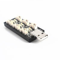 1S 6CH 4.35V LiHv Lipo Batterij Oplaadadapterbord 5V 2A USB PH1.25 PH2.0 Batterijladerbord voor RC Speelgoed Model Batte