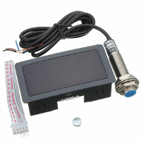 1Set Meetafstandsmeter 4 Digitale rode LED Tachometer RPM snelheidsmeter 10 9999RPM Hall nabijheidsschakelaarssensor NPN