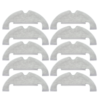 2/6/10 Stuks Mop Kleding Vervangingen voor Dreame Z10 Pro/L10 Plus Robot Stofzuiger Onderdelen Accessoires [Niet origine