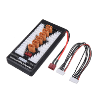 2 6S XT60 Plug Parallel Charging Board Para Board XT60 Plug 4.0MM Banaanstekker T Plug Input voor Imax B6 B6AC Oplader