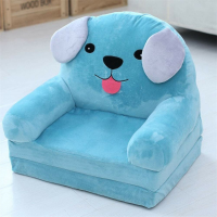 2 In 1 Flip Open Couch Seat Cartoon Opvouwbare Kid Sofa voor Baby Peuter