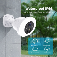 2 MP WiFi IP camera 2.4G Outdoors Draadloze Beveiliging Cam Kleur Nachtzicht PIR Menselijke Detectie IP66 Waterdichte Tw