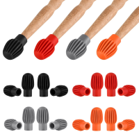 2 Pcs/4 pcs Drumstick Praktijk Tips Drum Mute Draagbare Siliconen Drum Mute Demper Vervanging Muziekinstrument Accessoir