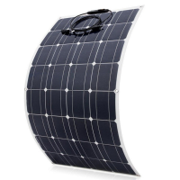 2 STKS 50 W 18 V Zeer Flexibel Monokristallijn Zonnepaneel Waterdicht Voor Auto RV Jacht Schip Boot